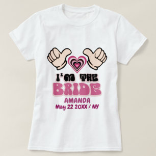 Cute custom bride T-Shirt