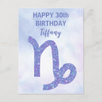Cute Custom Capricorn Astrology Sign Birthday