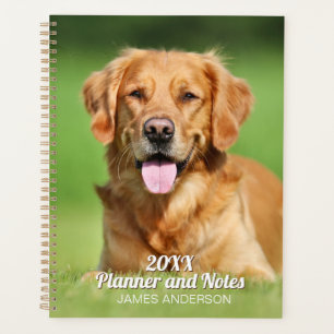 Cute Custom Dog Photo Planner
