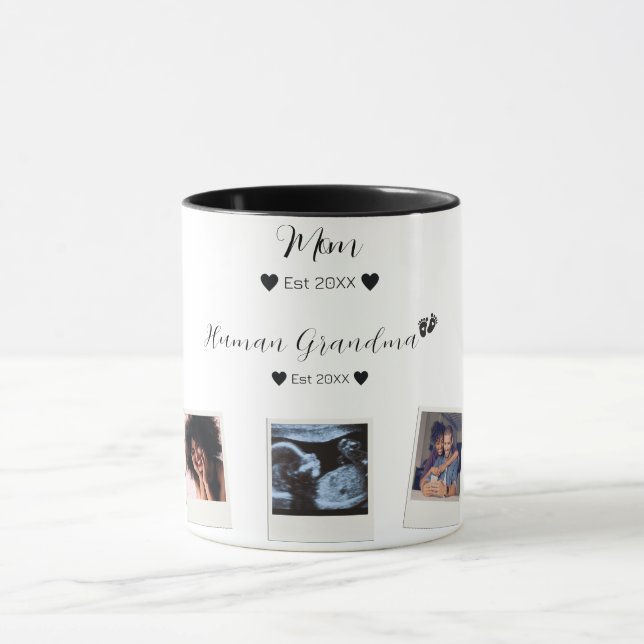 Cute Custom Family Photo Mug (Center)