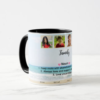 Cute Custom Family Photo Mug