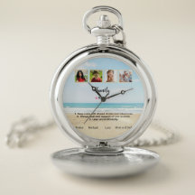 Cute Custom Family Photo Stop Watch