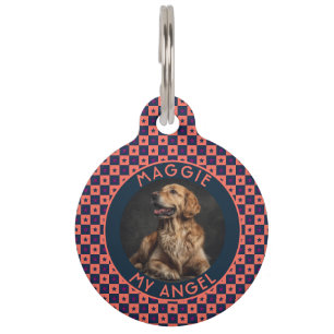Cute Custom Gifts For Pet Owner Square Print Tag