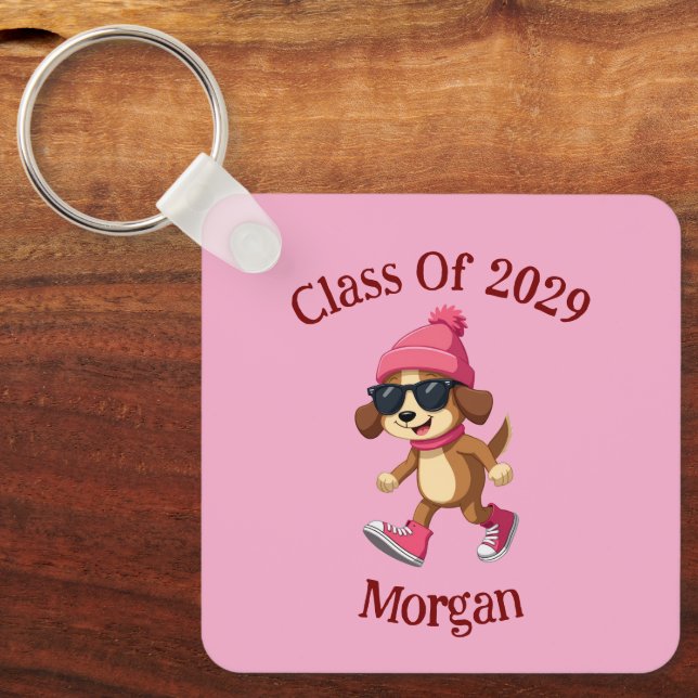 Cute Custom Keychain (Front)