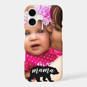 Cute Custom Mama Bear Mother and Child Photo
