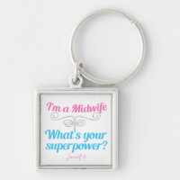 Cute Custom Midwife Superhero