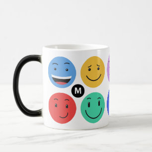 Cute custom monogram mugs