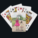 Cute Custom Personalised Children Photo Template Playing Cards<br><div class="desc">Cute custom playing cards personalised with your photo and text. Click "Personalise" to add a special photo of your children or loved ones,  then customise further to add text and choose from a wide selection of fonts. Create your own unique photo gift for yourself,  and your family and friends.</div>