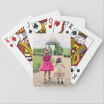 Cute Custom Personalised Children Photo Template Playing Cards<br><div class="desc">Cute custom playing cards personalised with your photo and text. Click "Personalise" to add a special photo of your children or loved ones,  then customise further to add text and choose from a wide selection of fonts. Create your own unique photo gift for yourself,  and your family and friends.</div>