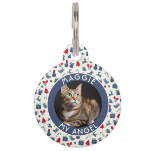Cute Custom Pet Lover Gift Xmas Tag
