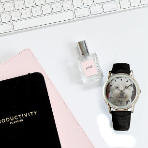 Cute Custom Pet Photo Wrist Watch