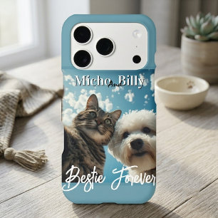 Cute Custom Pet Selfie Photo Besties Forever