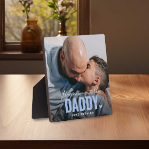 Cute Custom Photo Keepsake DADDY Gift Plaque