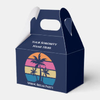 Cute Custom Sorority Spring Break Beach Party