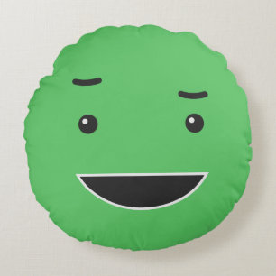 Cute custom text throw pillow