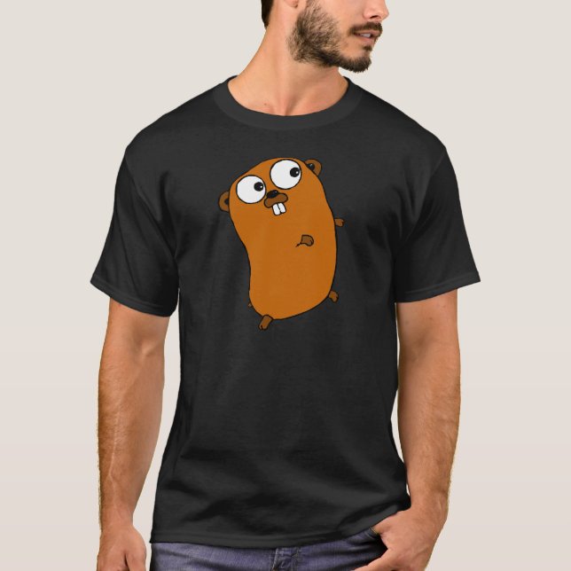 cute customisable gopher T-Shirt (Front)