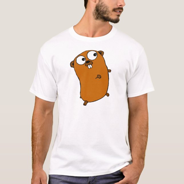 cute customisable gopher T-Shirt (Front)