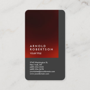 Cute Customise Text Professional Business Card