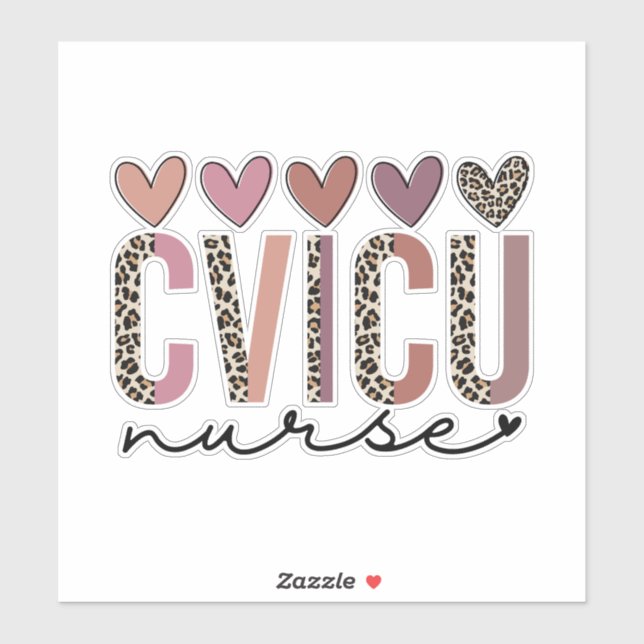 Cute Cvicu Nurse (Sheet)