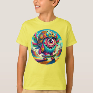 Cute Cyclops Skater T-Shirt