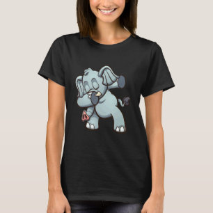 Cute Dabbing Elephant For Boys Or Girls  Kids Or A T-Shirt