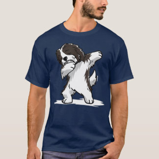 Cute Dabbing Havanese Dog  Funny Dab Dance Gift T-Shirt