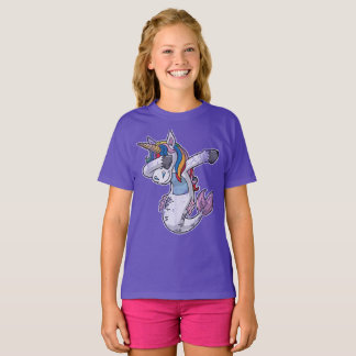 Cute Dabbing Mermaid Unicorn T-Shirt