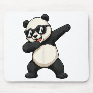 Cute Dabbing Panda Bear Outfit Boy Teen Men Dab An Mouse Mat