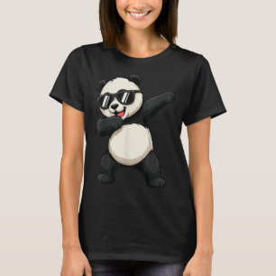 Cute Dabbing Panda Bear Outfit Boy Teen Men Dab An T-Shirt