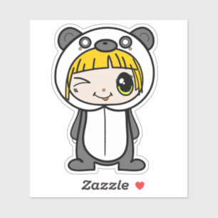 Cute Dabbing Panda – Funny Sticker