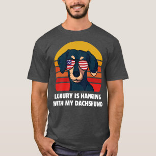 Cute Dachshund Design Weiner Dog T-Shirt