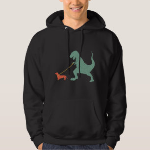 Cute Dachshund Dinosaur Funny Wiener Dog Hoodie