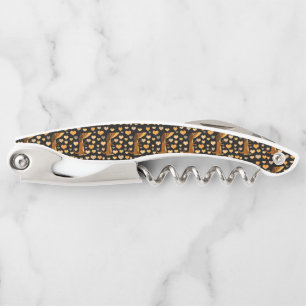 Cute Dachshund Dog Love and Hearts Art Corkscrew