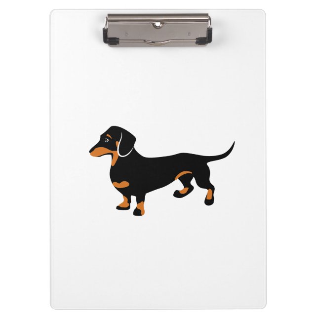 Cute Dachshund - Doxie Dog Clipboard (Front)