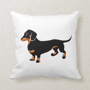 Cute Dachshund - Doxie Dog Cushion