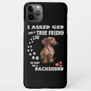 Cute Dachshund Doxie Girl Gifts Dachshund Mum iPhone 11Pro Max Case