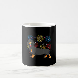 Cute Dachshund Doxie Lover Weiner Dog Mum Dad Kids Coffee Mug