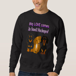 Cute Dachshund Funny Wiener Dog 2 Sweatshirt