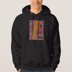 Cute Dachshund Funny Wiener Dog Doxie Life Patrio Hoodie