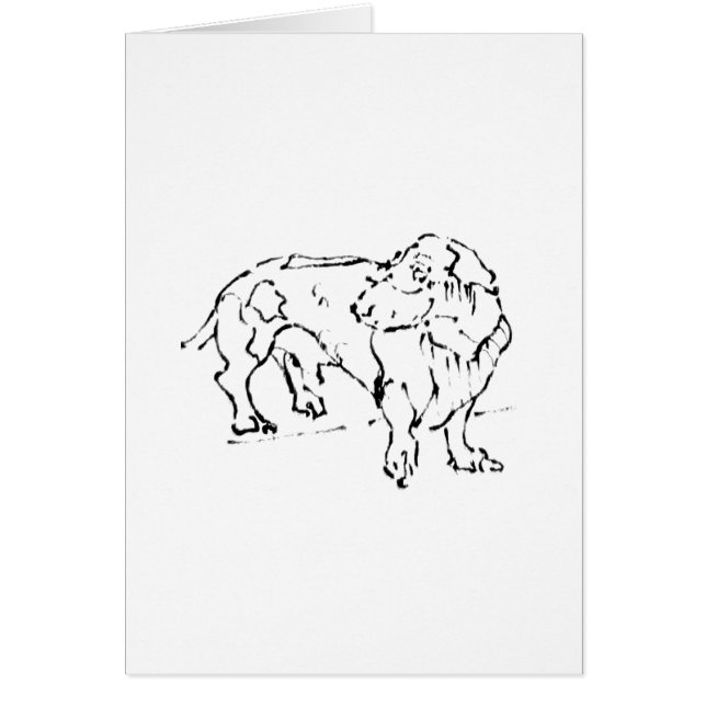 Cute Dachshund  – Personalised Dog (Front)