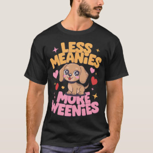 Cute Dachshund Puppy Dog Lover Weenie Dog Funny T-Shirt