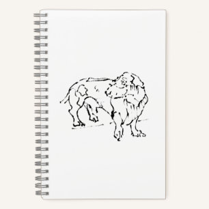Cute Dachshund Sausage Dog – Personalised Journal