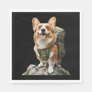 Cute Dachshund Stylish Little Hunting Dog Napkin