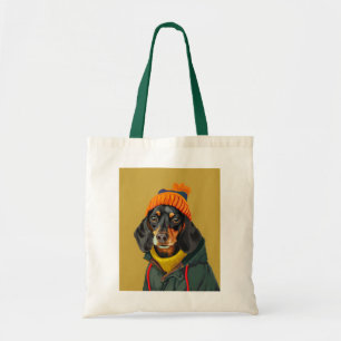 Cute Dachshund Tote Bag