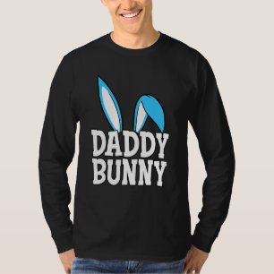 Cute Daddy Bunny Cute Costume Dad Family Matching T-Shirt