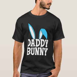 Cute Daddy Bunny Cute Costume Dad Family Matching T-Shirt