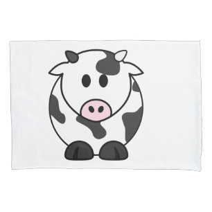 Cute Dairy Cow Pillowcase