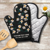 Cute Daisy Floral Pattern Add Your Custom Text