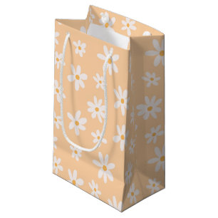 Cute Daisy Flower Pattern Small Gift Bag