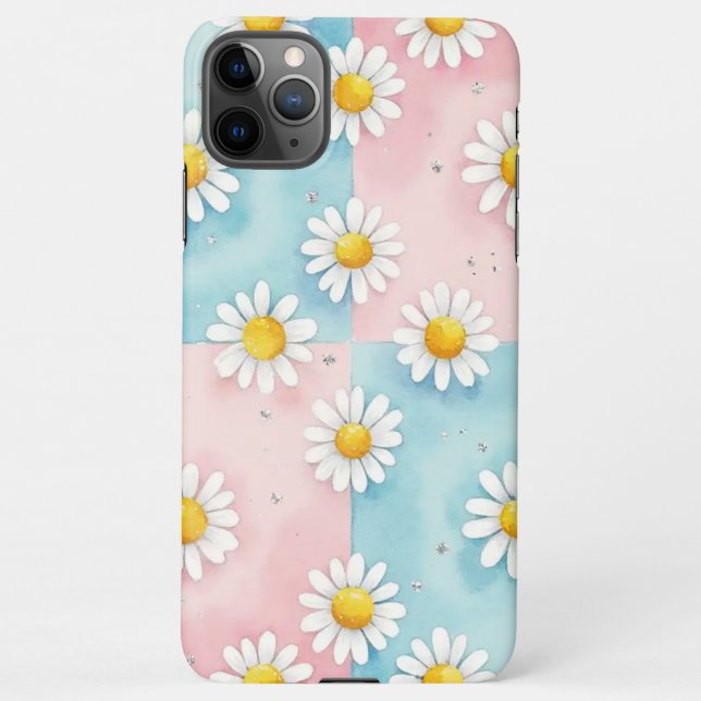 Cute Daisy Flower Phone Case (Back)